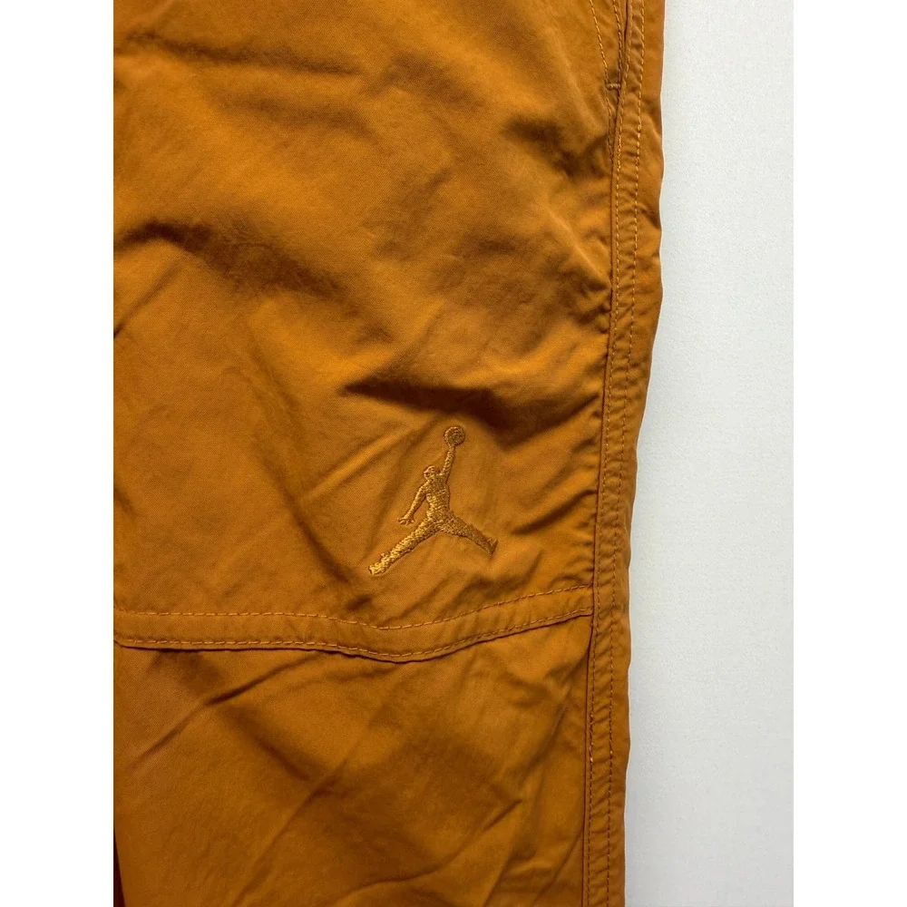 Jordan Track Pants Nylon Loose Fit XXL Amber Mens